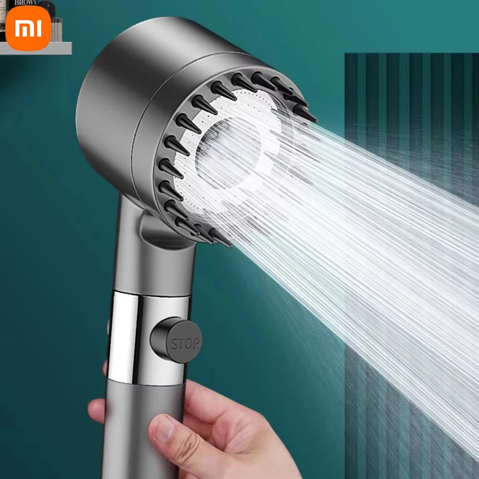 Xiaomi 3 režimy sprchova hlava Vysokotlakový sprchovací kút Prenosný filter Zrážky faucet kohútika kúpeľňa kúpeľňa domov inovatívne príslušenstvo