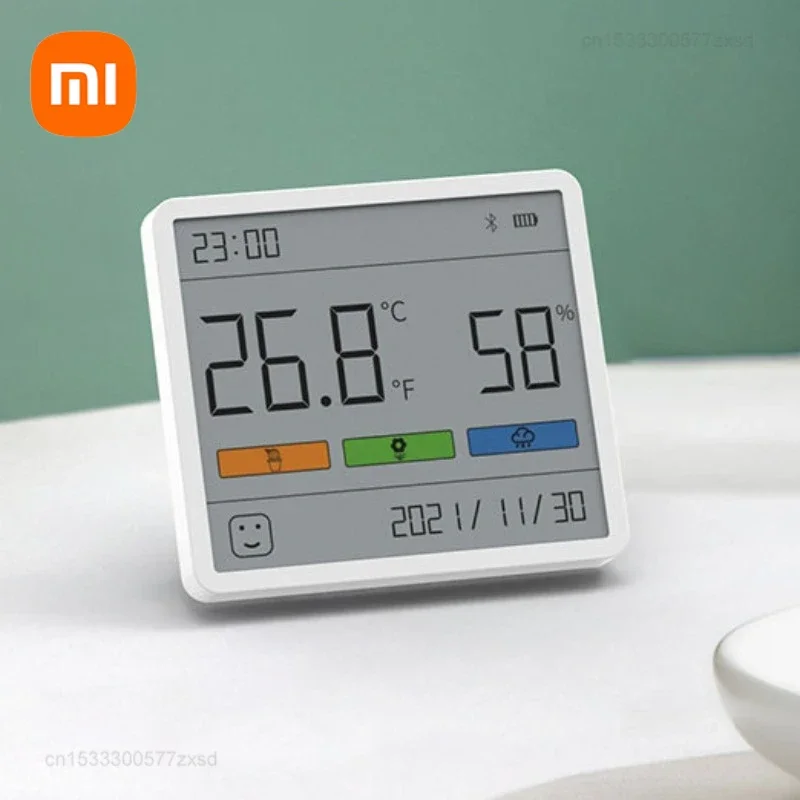 Xiaomi Duka Electric Digital Termometer Hygrometer Senzor Vnútorný multifunkčný zvislý sten na stenu namontovaný na stene