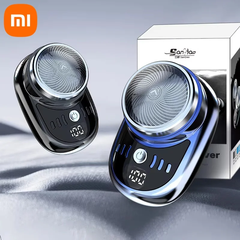 Xiaomi Elektrický holiaci strojček USB nabíjateľné holiaci strojček vodotesný prenosný odnímateľný holiaci strojček brady a bradavky na vlasy, ktoré si vyživujú muži, Ladiy