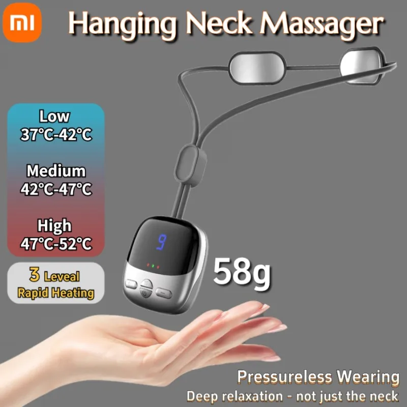 Xiaomi inteligentný závesný krk Massager Prenosný stimulátor sval