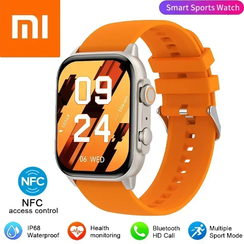 Xiaomi Men's High-Definition Bluetooth Call Smartwatch Bluetooth Smart Chip Fitness Cvičenie hlasový asistent dámskych inteligentných hodiniek