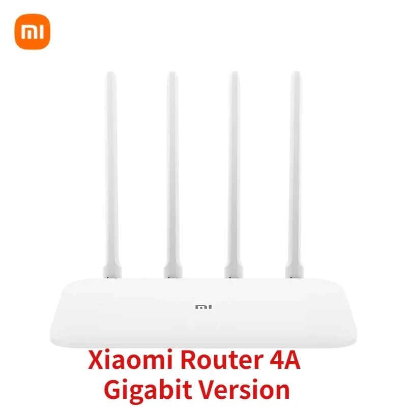 Xiaomi Mi Router 4A Gigabit Version AC1200 2,4 GHz 5GHZ WiFi 1167 MBPS Repeater 128 MB DDR3 High Gain 4 Antennas Network Extender