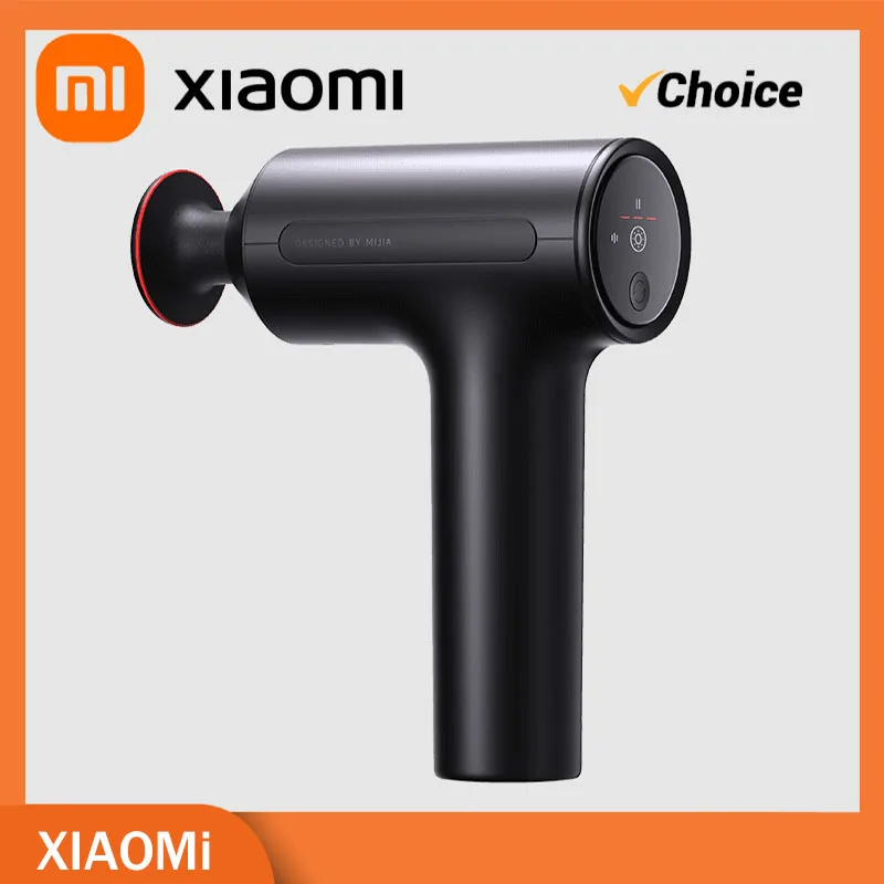 Xiaomi Mijia Hot Compress Fascia Gun Gun H3 Prenosná svalová masáž Gun 25 kg Trust Brushless Motor 4 Masáže hlavy Uvoľnite telo