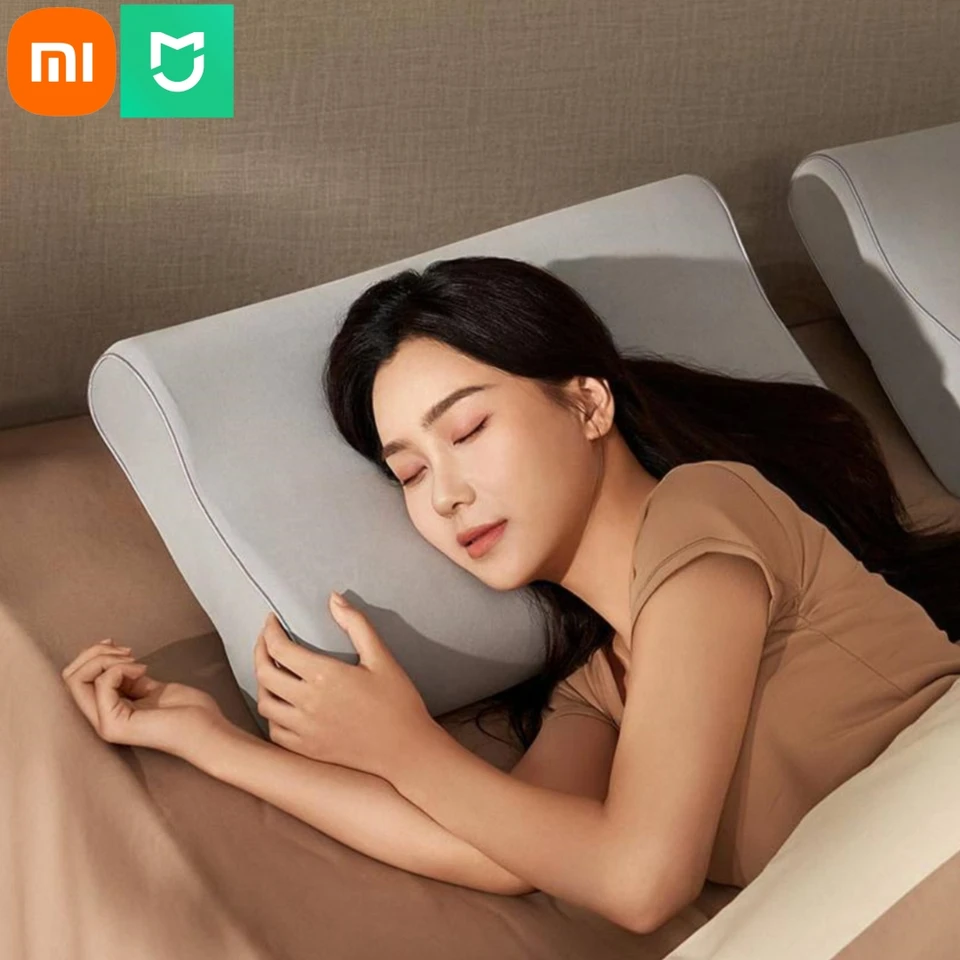 Xiaomi Mijia Memory Cotton Brck vankúš Pro Softing priedušná antibakteriálna silná podpora 9 cm 11 cm vysoká nízka krivka bezšvový