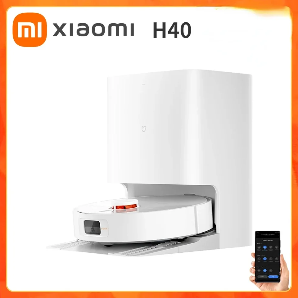 Xiaomi Mijia Self Robot vysávače Mop H40 Smart Home zametanie vysokorýchlostných rotačných čistí 6000P cyklónový sanie LDS laser