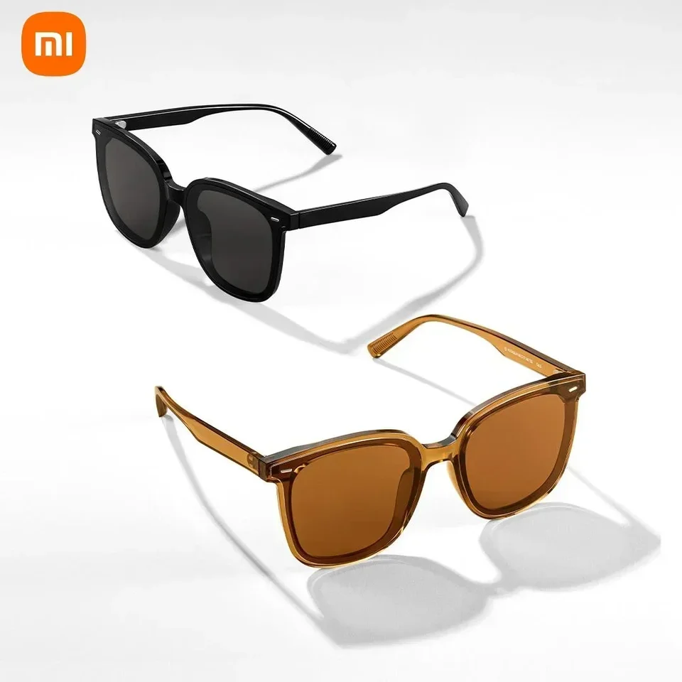Xiaomi Mijia Square Polarizované slnečné okuliare HD TR90 Ultra ľahké OAR proti reflexnému povlaku vonkajšie okuliare na cestovanie UV400