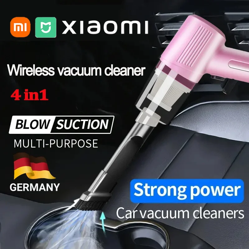 Xiaomi Mijia Vákuový vysávač bezdrôtový multifunkčný mini prenosný vysokovýkonný sanie fúkanie integrovaného čistiaceho zariadenia