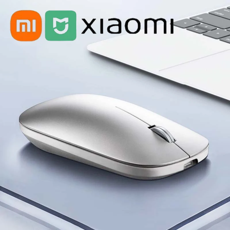 Xiaomi Mijia Wireless Wireless Mouse Bluetooth Dual Mode Dual Režim nabíjateľnú myš DPI nastaviteľná