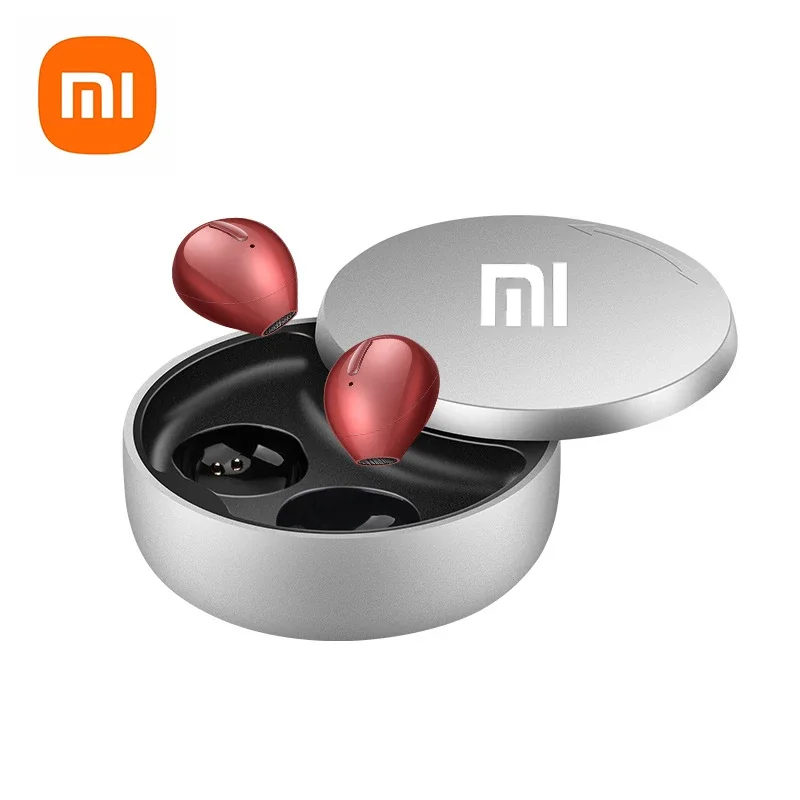 Xiaomi Mini Wireless Suars neviditeľné TWS Rýchle nabíjanie 9D zvukového doštičiek Športové slúchadlá s nepremokavým vstavaným mikrofónom IPX5