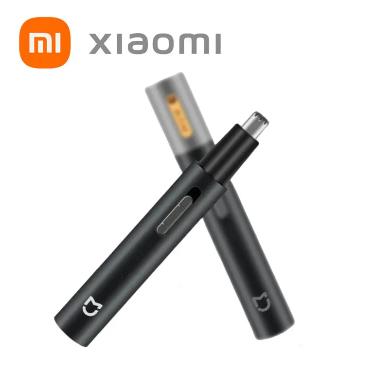 Xiaomi New Mijia 3 v 1 Elektrický nosový strinker kovový kovový telesný prenosný zastrihovač pre nosné uši bočné popáleniny obočie unisex