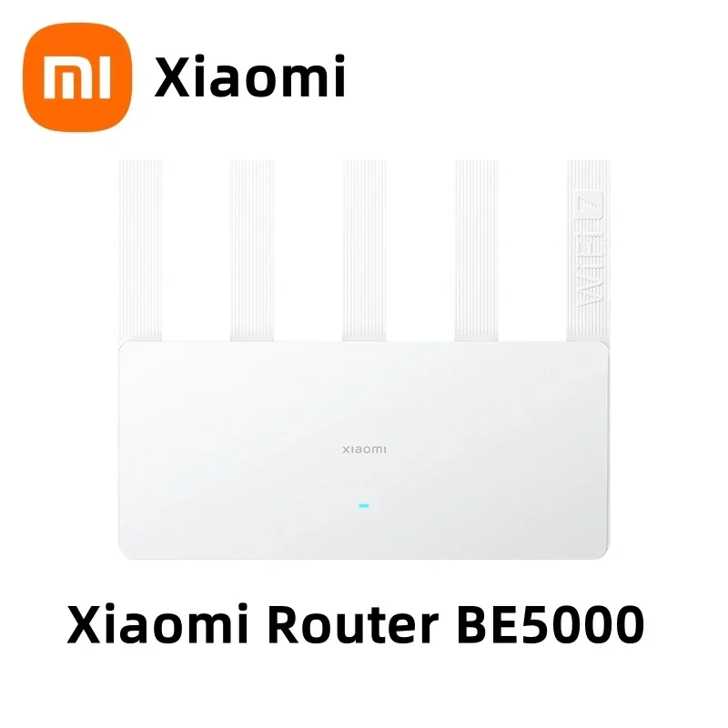 Xiaomi nový smerovač BE5000 Wi-Fi 7 2,4/5 GHz dualfrekvenčná sieť 2,5G vysokorýchlostný sieťový port IPTV OFDMA SIGNAL Amplifier MI HOME