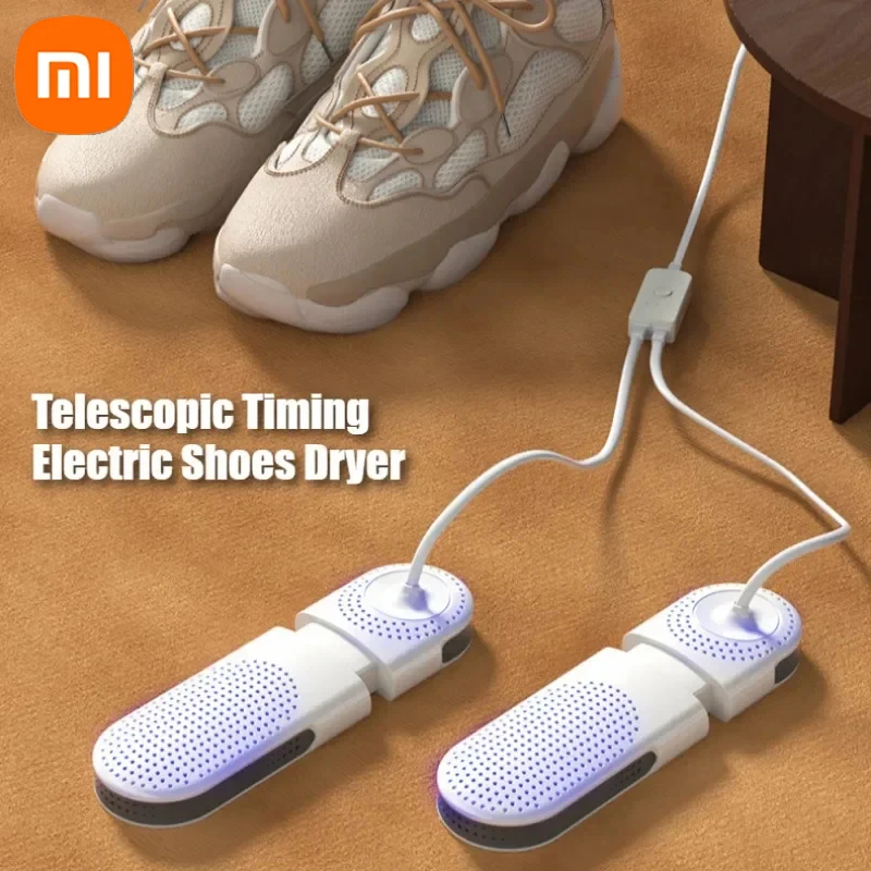 Xiaomi Prenosná elektrická obuv dezodorátor sušiča s tepelným odvlhčovačom Zariadenie Časovač Ohrievač Eliminujte zápach Sušenie domácnosti