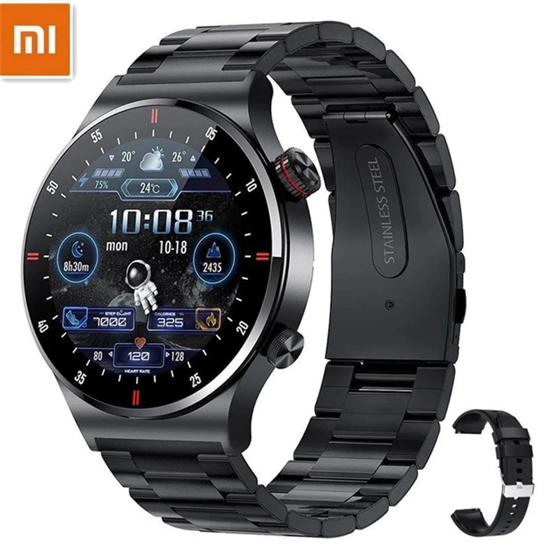 Xiaomi QW33 Smartwatch na veľkú obrazovku EKG+PPG Hudobný prehrávač Krok Meter Bluetooth Call HD Photo Photo viac športových režim Smartwatch