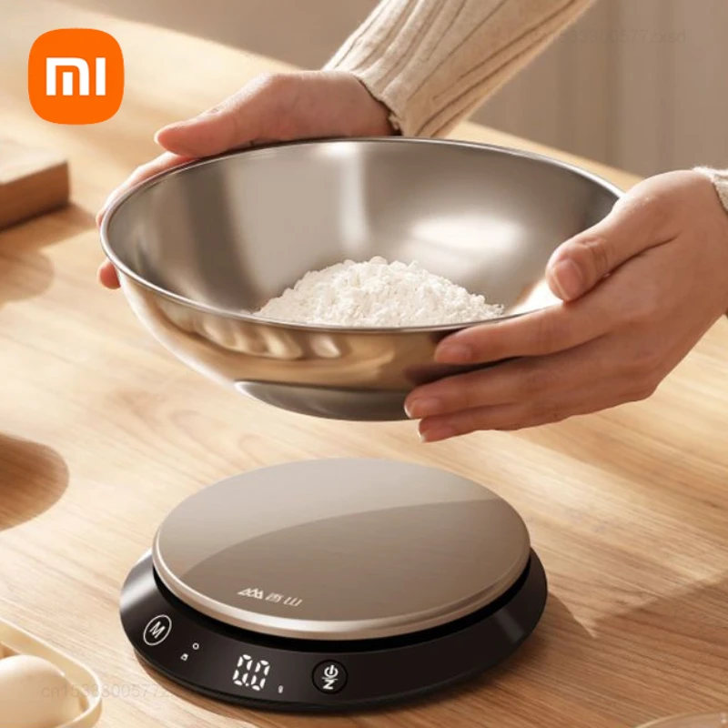 Xiaomi senssun elektronická stupnica Presná domácnosť Kuchynská škála Nerezová oceľ Váhy pre stravu pre prenosné nabíjateľné nabíjateľné nabíjateľ