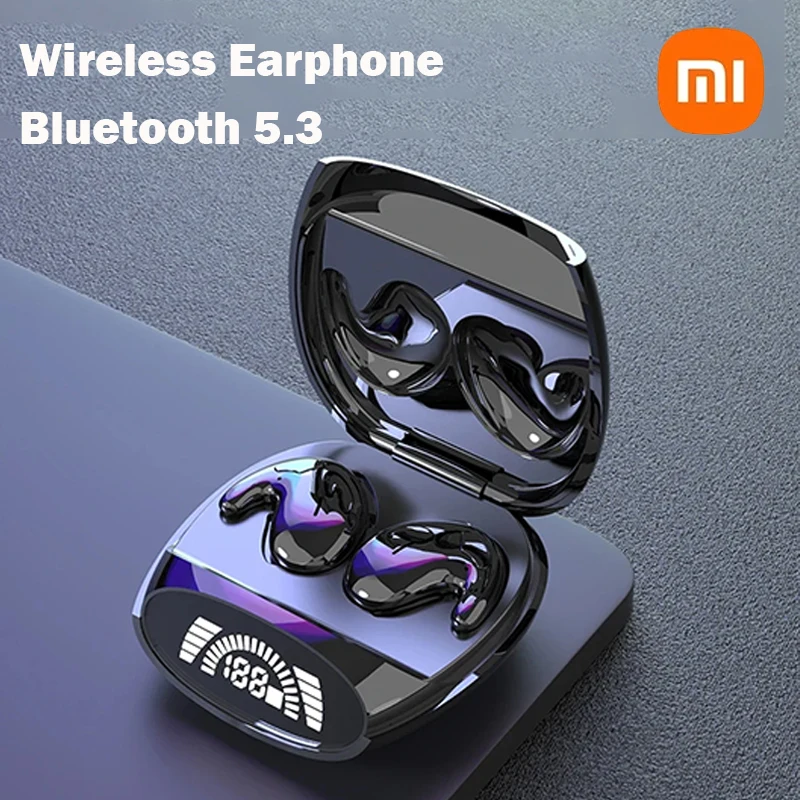 Xiaomi Wireless Bluetooth 5.3 slúchadlá hifi stereofónne slúchadlá s LED displejom 24 hodín pohotovostné herné náhlavné súpravy pre iOS Android
