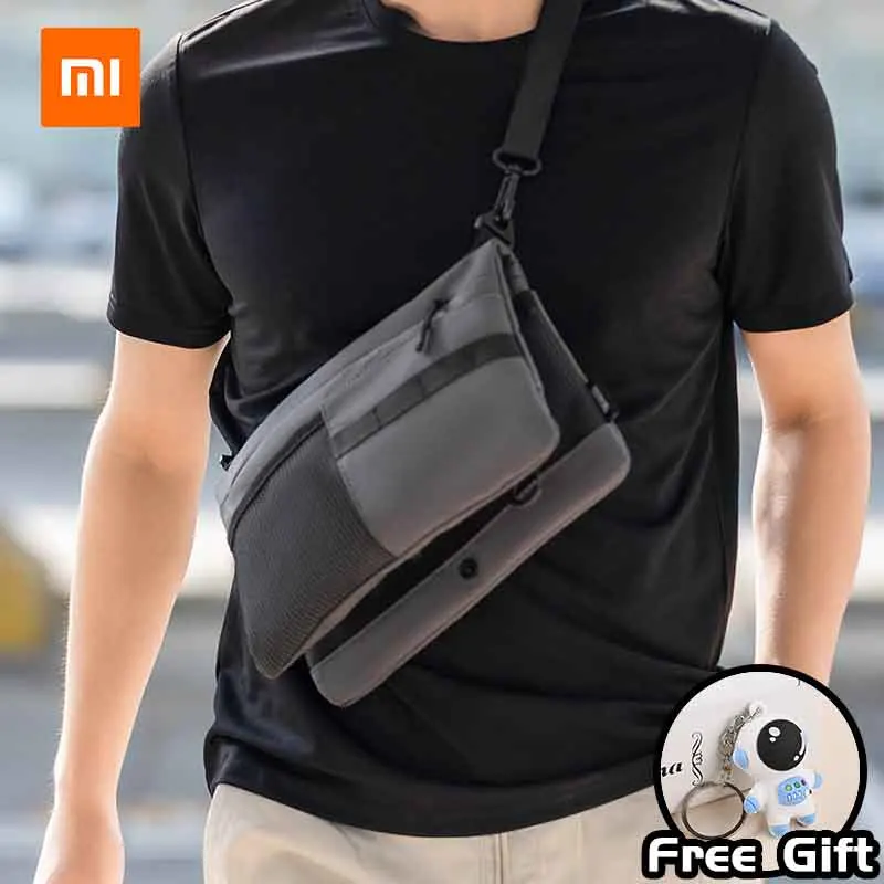 Xiaomi yuanluzhe cestovná taška Pánska vrecká na hrudi vonkajší voľný čas Crossbody Bag Nylon Cangela na potulku na turistiku dropshipping