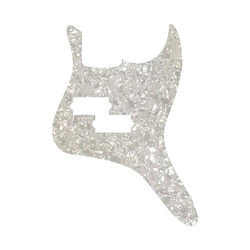 Xin Yue Custom Guirar Parts - Pre nás FD Mark Hoppus Bass Gitara Pickguard Scratch Doska, 4PLIPLE BIELA ​​PEARL