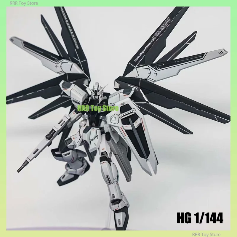 Xingdong HG 1/144 Freedom Deaktive Model Model Model Kit Action Action Figure Figur figurín plastové modely Zbierka hračiek Hračky