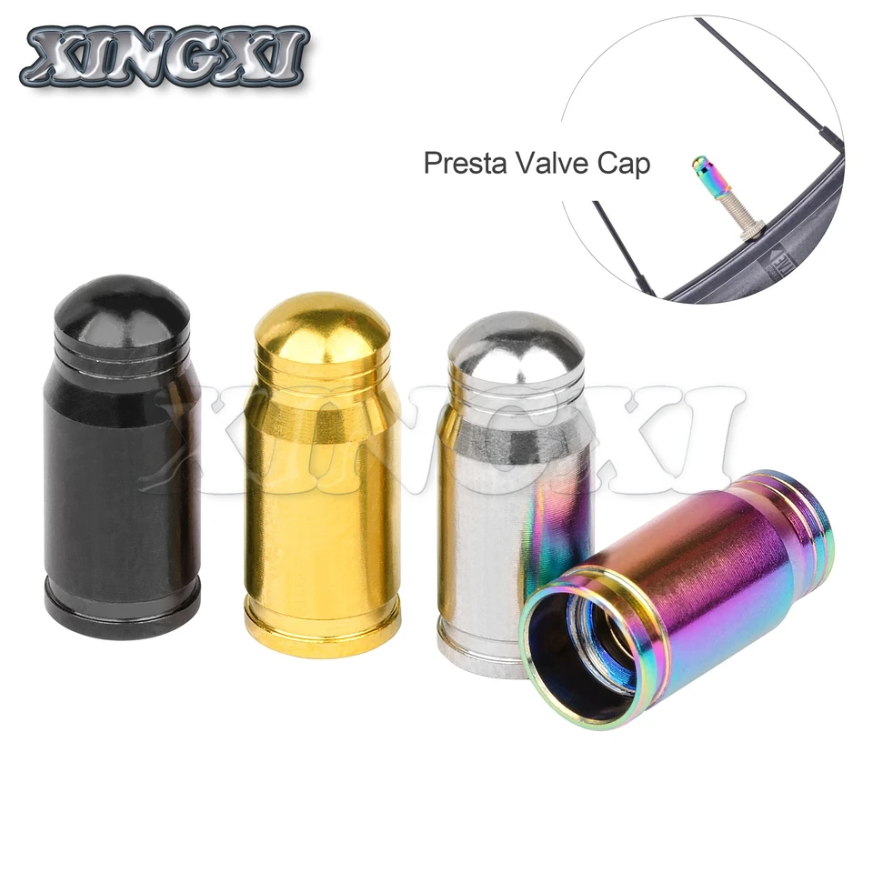 Xingxi Bicycle Valve Cap Ti Titán zliatiny Cesta krytého ochrancu francúzskeho pneu