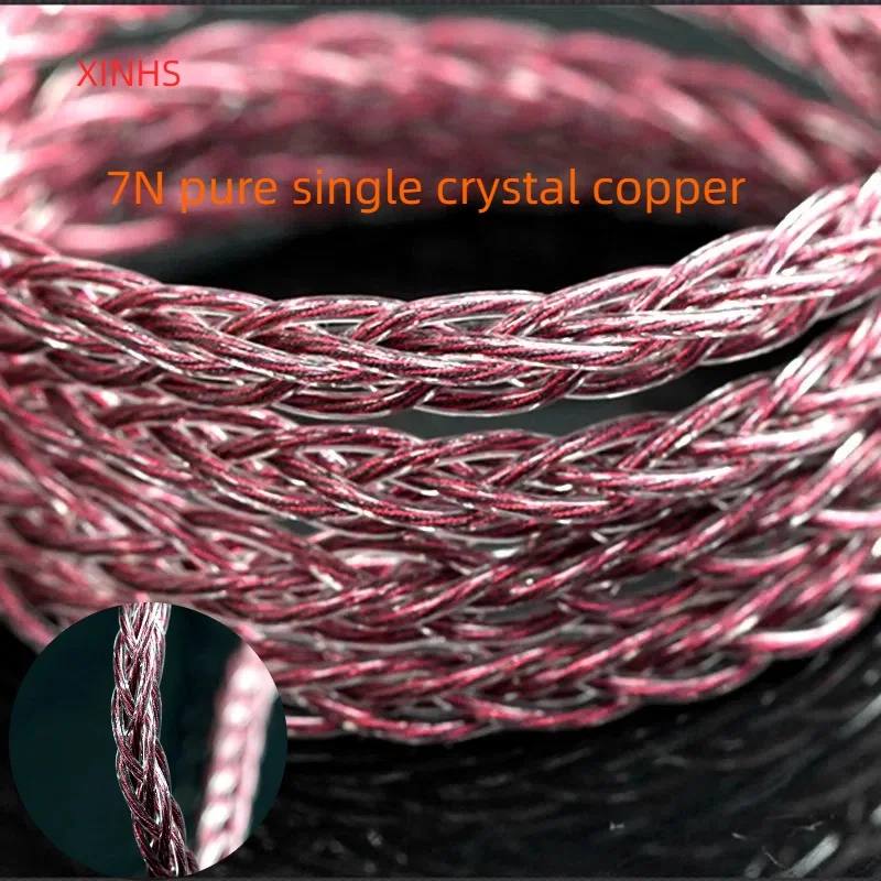 Xinhs S15 Phoenix 8-Core 7N Pure Single Crystal Medený slúchadlá HIFI UPLADNÁ LINKA