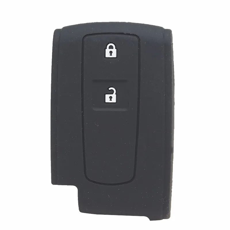 Xinyuxín pre Toyota Prius Crown Silikone Silikone Car Key Fob Cover Case Pase Set Držiak vrecká Chránič 2 tlačidlá automobilov