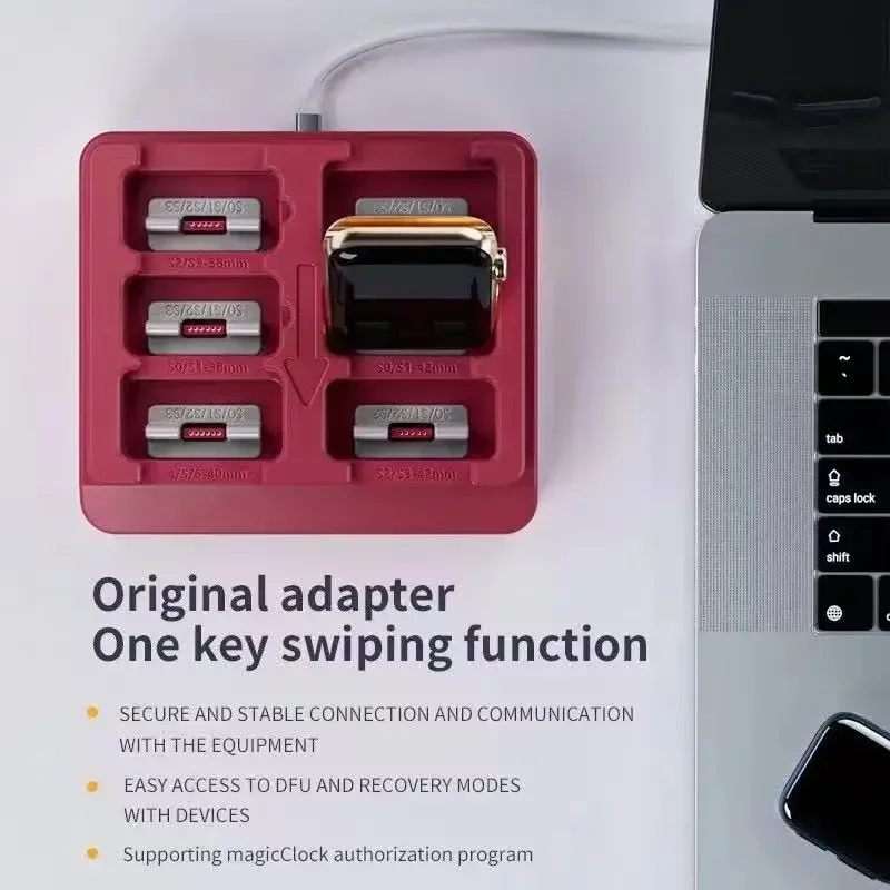 Xinzhizao MagicAwrt 6in1 Ibus Magic Awrt Adapter Obnovte nástroj pre Apple Watch S2 S2 S3 S5 S5 S6 38 mm 42 mm 44 mm 44 mm Restor Tool Tool