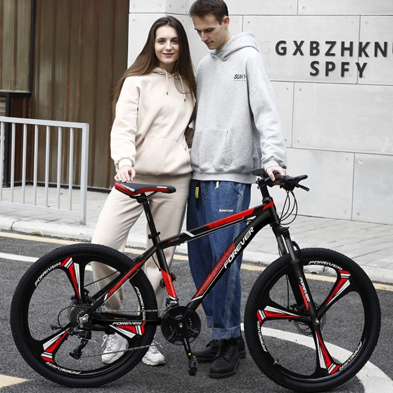 XK Forever Brand Mountain Bike Men's Pánska variabilná rýchlosť terénne bicykel 24-palcový 26 dospievajúcich dievčat