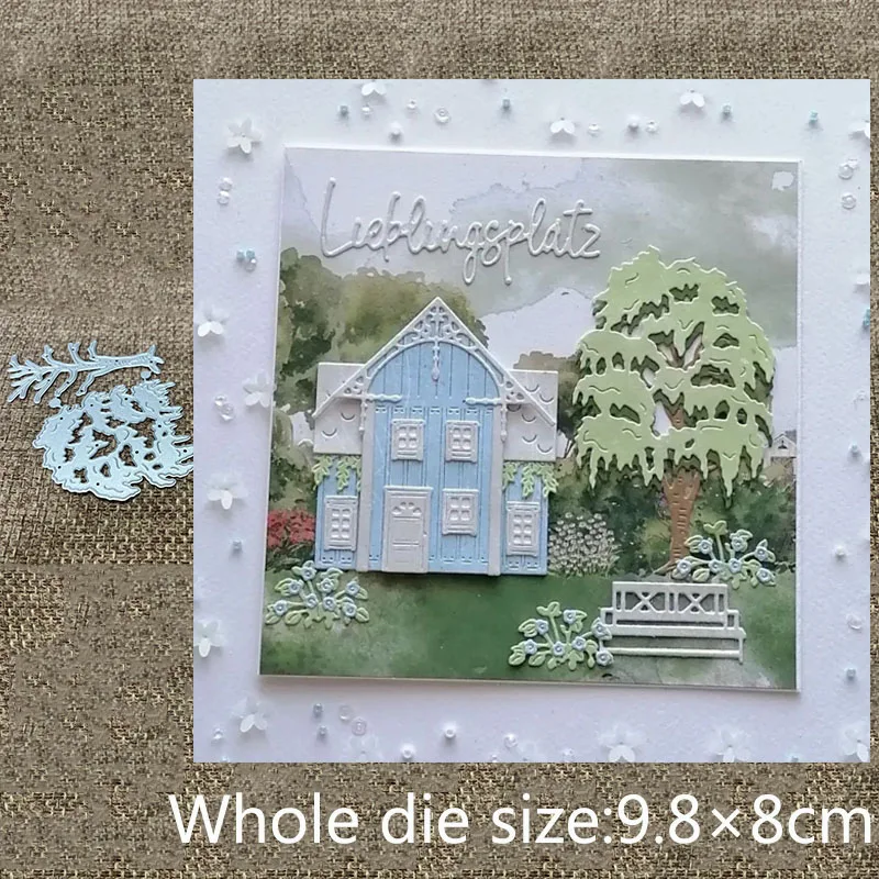 Xldesign Craft Metal Stencil Cutting Die Tree Decoration Scrapbook Die Cut Album Card Craft Remosa