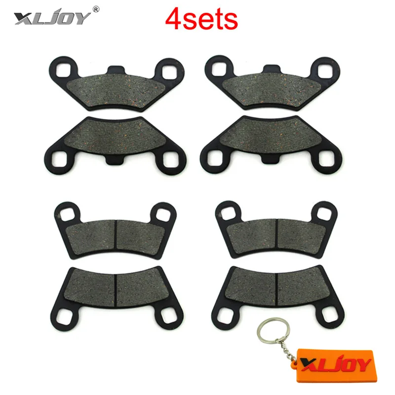 Xljoy 4sets predných zadných brzdových doštičiek pre Rzr 800, 800 s, 800 EP, RZR 570, 570, 570, 570, 570, 570, 570, 570