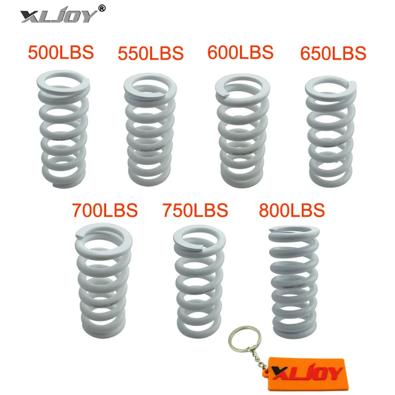 Xljoy DNM Zadný nárazový pružina 500 libier / 550 libier / 600 libier / 650 libier / 700 libier / 750 libier / 800 libier 150 mm pre bicykel Pit Dirt Bike