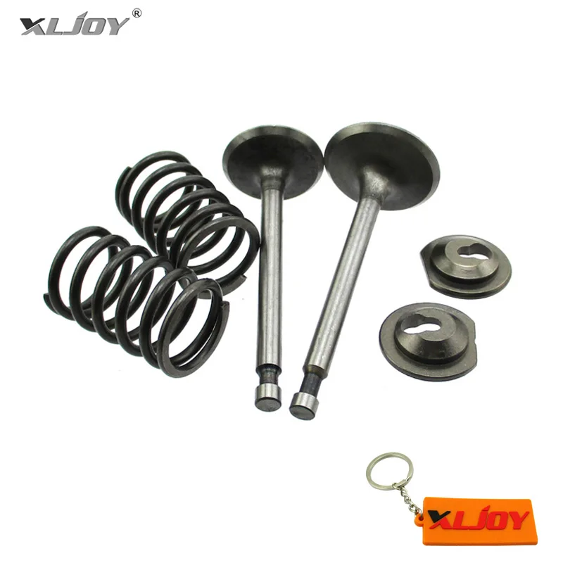 Xljoy Príjmový výfukový ventil pružiny súpravy pre motor Honda 11HP GX340 GX390 13HP