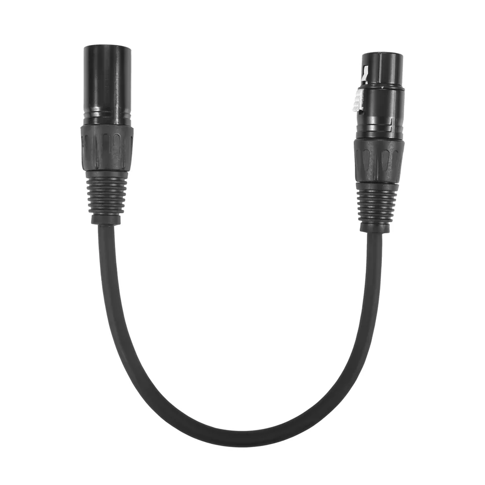 XLR Muž 3 PIN až XLR Žena 5 PIN & XLR Žena 3 PIN až XLR Muž 5 PIN AUDIO kábel, pre mikrofón DMX Stage Light