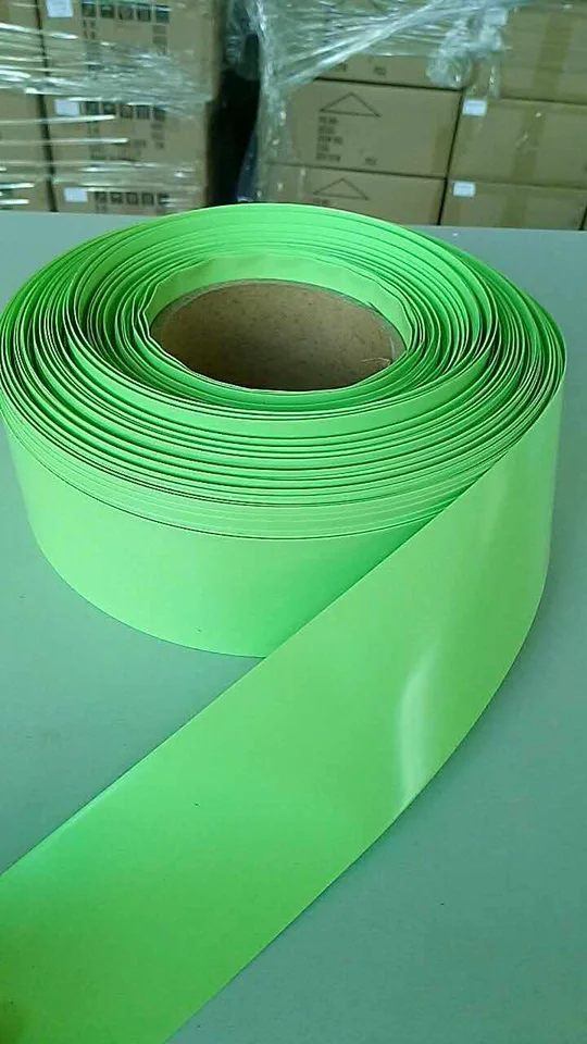 XNEMON 1M PVC Tepelné hadičky Elektronické izolačné materiály svetlo zelené 40/55/63/86/95/125 mm široké pre filmy s batériou LiPo