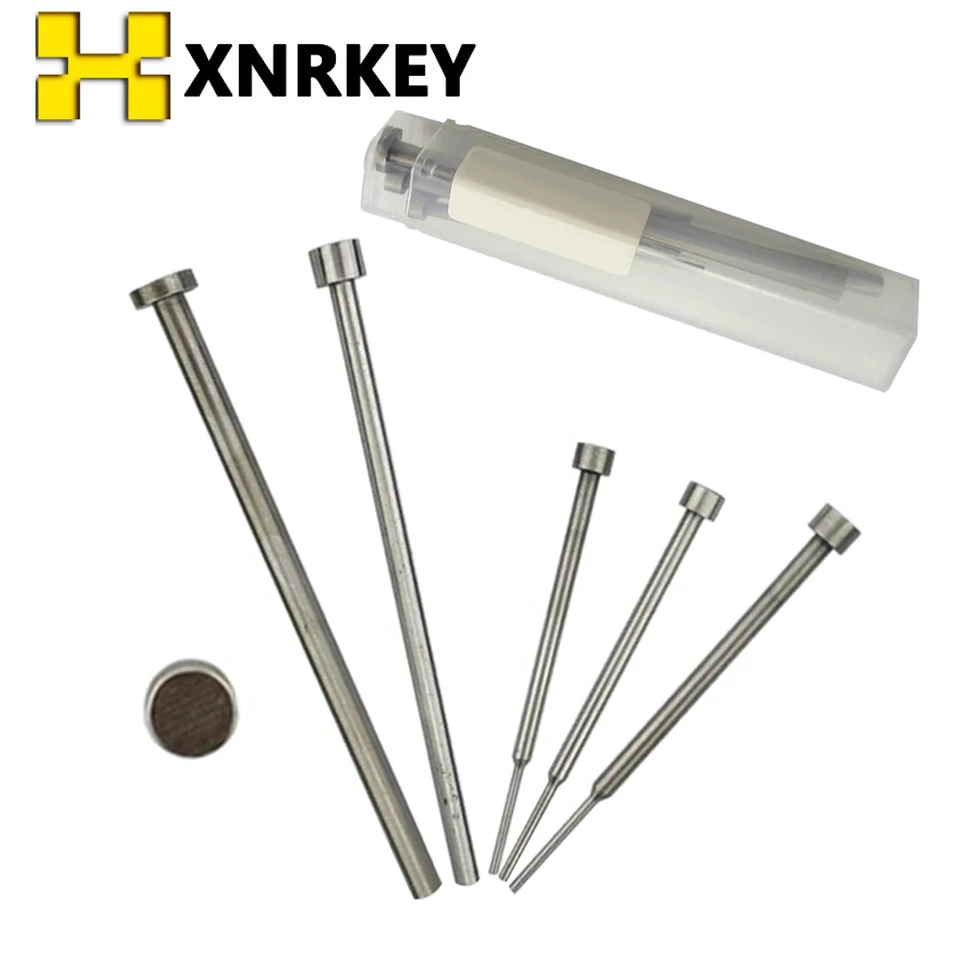 Xnrkey 6ks/šarža magnetu automatické auto diaľkové kľúče Demontáž kolíka Demontáž nástroja Set ihlové kolíky Remover na nechty Nástroje na nechty