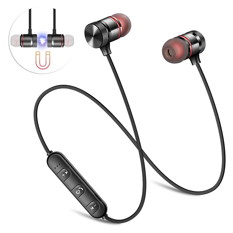 XT6 Wireless Bluetooth slúchadlá Magnetické bezdrôtové slúchadlá Sport krk na krk visiaci uši