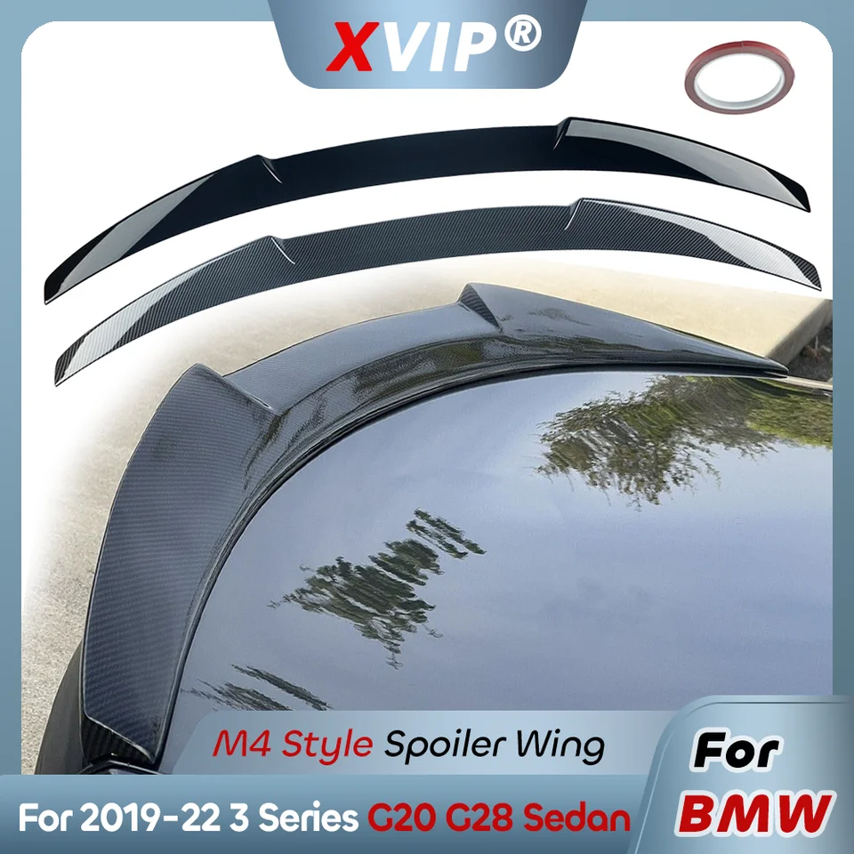 XVIP pretekársky štýl uhlíkové vlákno M4 M4 Style Spoiler Exterior Tuning Accessories for BMW 2019 20 21 2022 3 Series G20 G28 Sedan