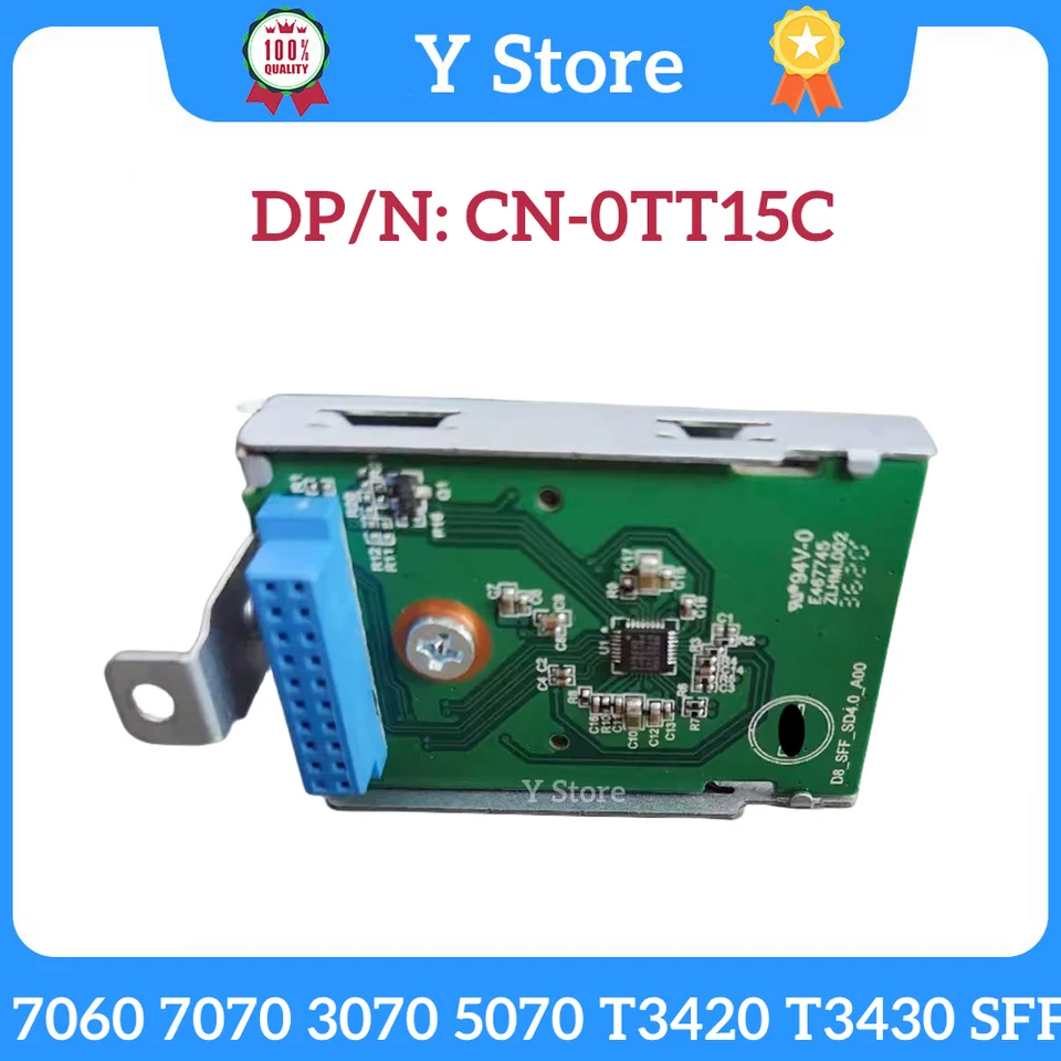 Y Store Nová čítačka kariet pre Dell 7060 7070 3070 5070 T3420 T3430 SFF SD4.0 TT15C 0TT15C OPTIPLEX 3070 3060 5060 alebo 7040 SFF