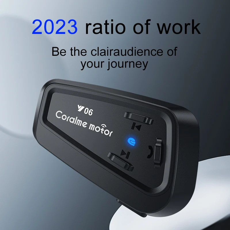 Y06 Motocyklová prilba Bluetooth headset slúchadlá slúchadla IPX6 Vodotesný vysoko spoľahlivý zvukový prach odolný voči hudobnému prehrávača pre slúchadlá vodotesný