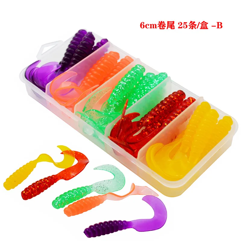 Y06 Rybárska návnada Soft Soft Capuuchin Multicolor Bionic Bionic Bait Laure Lure Fishing Advice Doplnky
