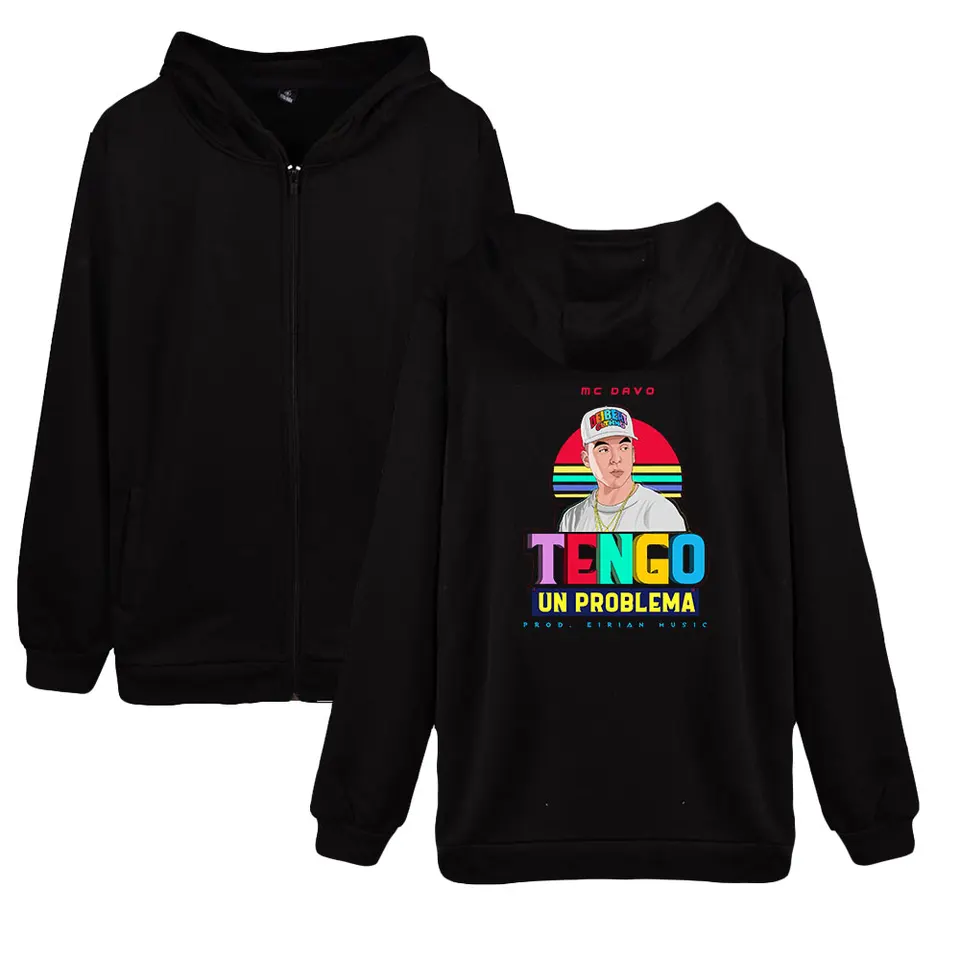 Y2K MC DAVO 2D ZIPPER HOODIES MIKSHURSHURSHURSKÁ HRIESTNÝ RÁSKÝ REZISKO Populárny zips s kapucňou Outwear Outwear Dlhý rukáv Man to Man Zipshoodie