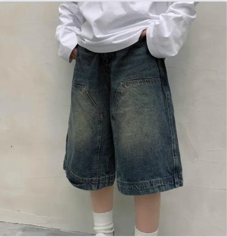Y2K Vintage Baggy Jean Shorts