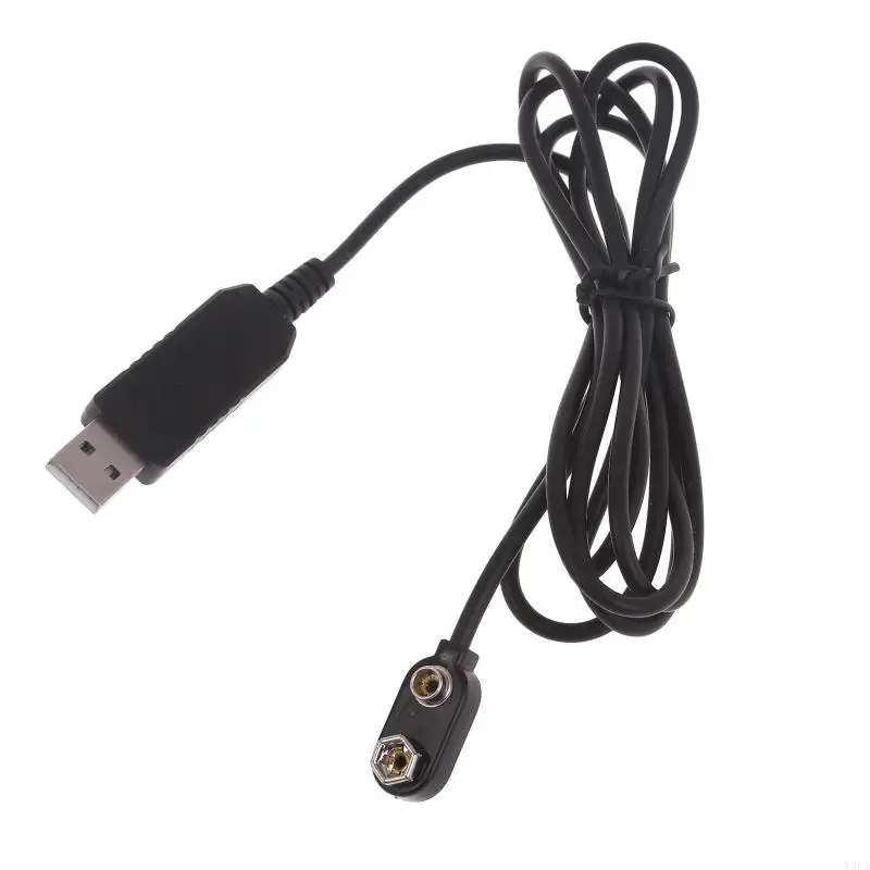 Y5LA 9V Eliminátory batérie Eliminátory napájacieho adaptéra USB Kábel Vymeňte batériu 6F22 pre multimetrové mikrofónové hračky diaľkové ovládanie