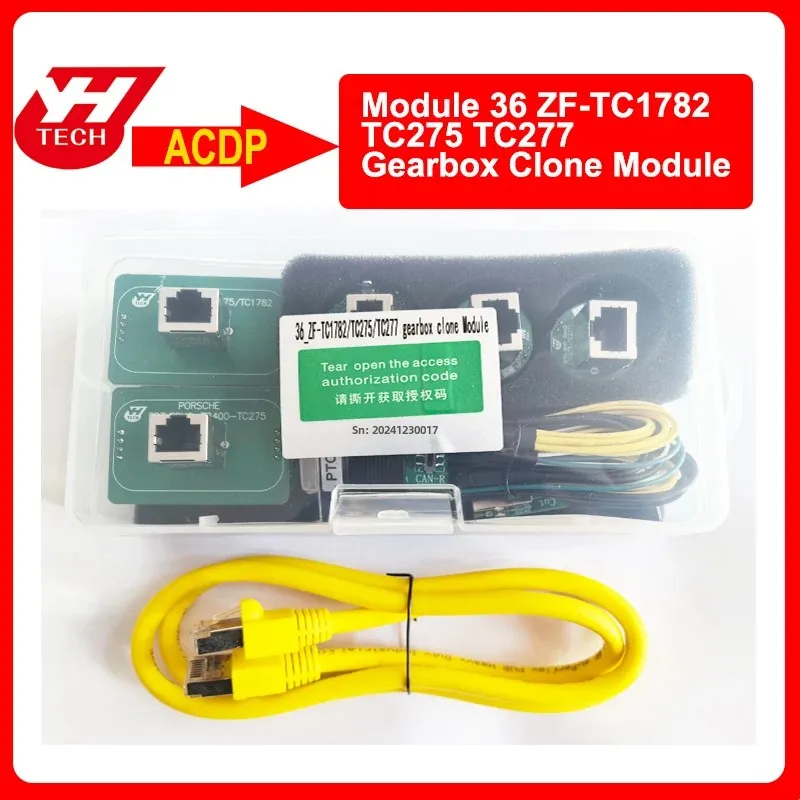 Yanhua ACDP Modul 36 pre BMW JLR Mercedes-Benz Porsche Honda Jeep Chrysler ZF-TC1782 TC275 TC277 Prevodovka CLONE CLONE 8HP 9HP
