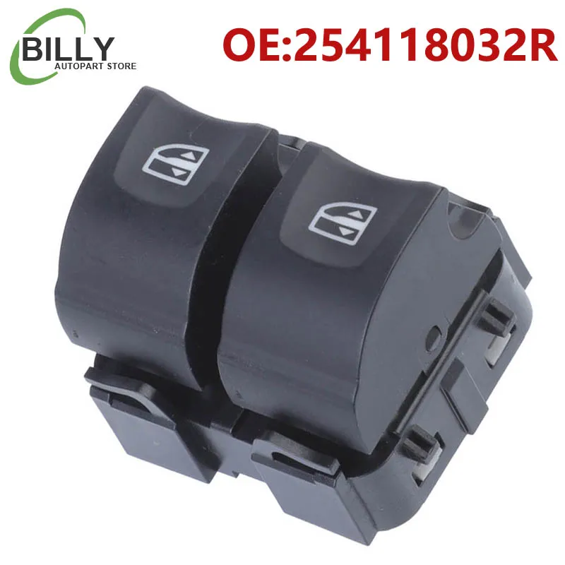 Yaopei 254118032R 10132089 tlačidlo prepínač elektrického okna pre Dacia Duster Sandero