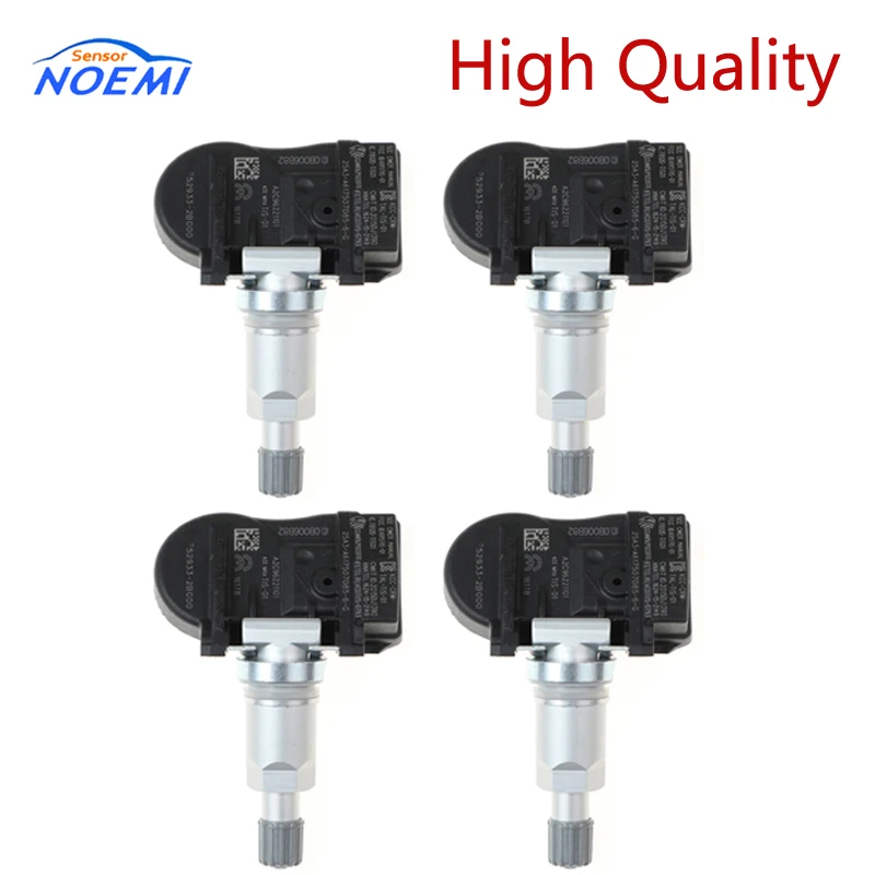 Yaopei 52933-2B000 529332B000 TPMS tlakový senzor pre Hyundai Santa Fe 2012 433 MHz