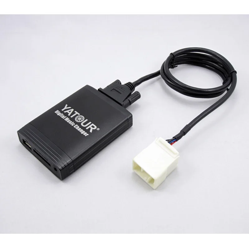 YATour pre Honda Goldwing GL1800 2001-2010 Digitálna hudba Changer USB MP3 AUX Adapter Adapter Audio rozhranie MP3 USB SD Bluetooth