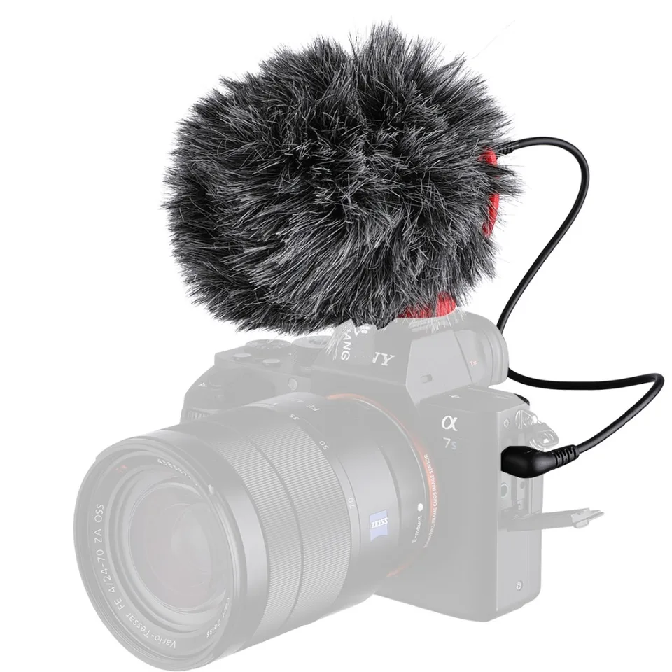 YC-VM100 Video záznam mikrofónu kompaktné video Micro-Camera Nahrávajúci mikrofón pre iPhone x 8 7 Huawei Nikon Canon DSLR vs BY-MM1
