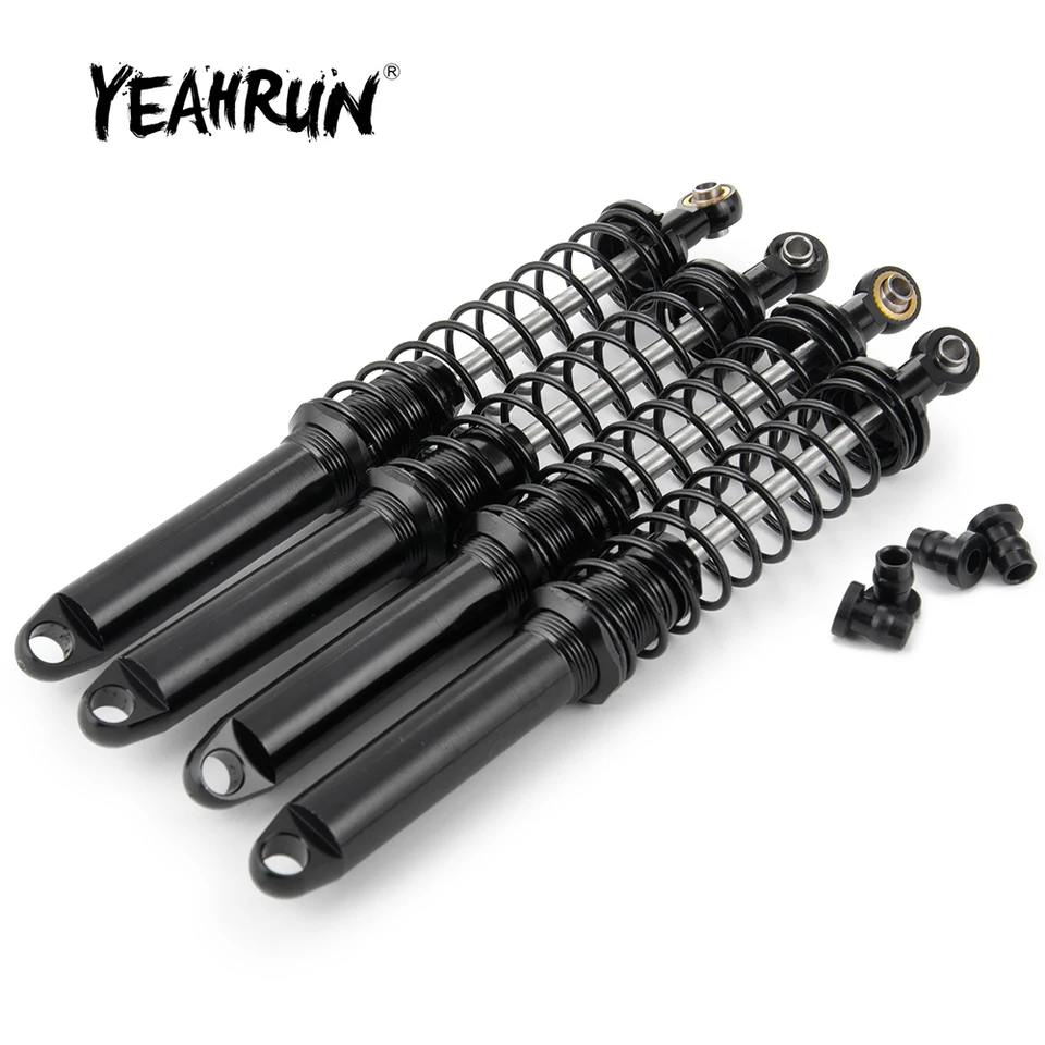 Yeahrun 90/100/110/110 mm hliníkový tlmič pre tlmič TRX-4 Axial Wraith SCX10 D90 1/10
