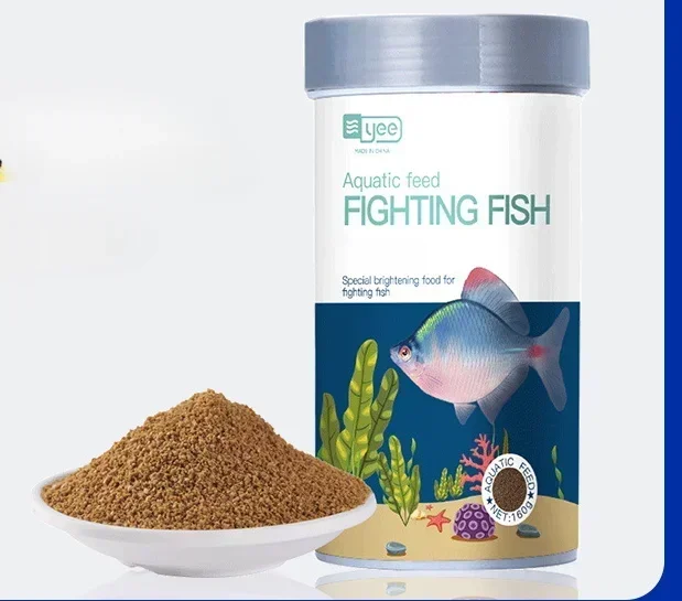 Yee Fighting Fish Špeciálne rozjasňujúce jedlo pridať viac astaxantínu