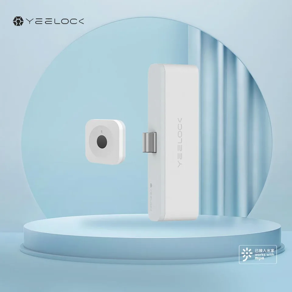 YEELOCK SMART zásuvka skrinka Lock Pro NFC/BT5.3 Aplikácia bezdrôtového ovládača odomknutím proti krádeži diaľkový kľúča zámok pre detský bezpečnostný súbor